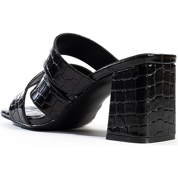 Celena Peeptoe-Heels CONNIE SCHWARZ Schaftsandaletten 9 Celena Peeptoe-Heels CONNIE SCHWARZ Schaftsandaletten – Bild 7