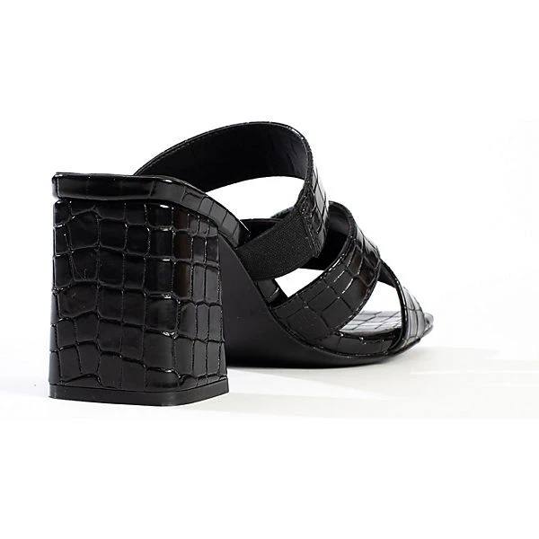 Celena Peeptoe-Heels CONNIE SCHWARZ Schaftsandaletten 10 Celena Peeptoe-Heels CONNIE SCHWARZ Schaftsandaletten – Bild 8