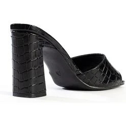 Celena Peeptoe-Heels CHERYL SCHWARZ Schaftsandaletten - Schwarz -CELENA-Shop 22055149 05