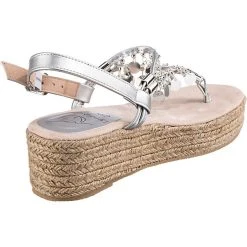 Lynfield Fashion Plateau Sandal Keilsandaletten - Silber -CELENA-Shop 22105774 05