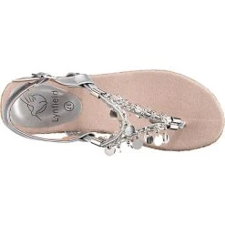 Lynfield Fashion Plateau Sandal Keilsandaletten - Silber -CELENA-Shop 22105774 06