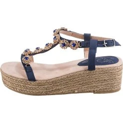 Lynfield Fashion Plateau Sandal Keilsandaletten - Blau 11 Lynfield Fashion Plateau Sandal Keilsandaletten - Blau -CELENA-Shop 22106388 03