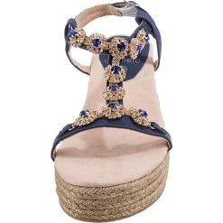 Lynfield Fashion Plateau Sandal Keilsandaletten - Blau 12 Lynfield Fashion Plateau Sandal Keilsandaletten - Blau -CELENA-Shop 22106388 04