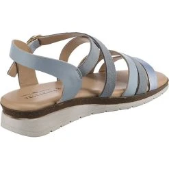 Paul Vesterbro Metallic Fashion Summer Keilsandaletten -CELENA-Shop 22173288 05