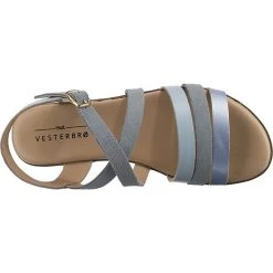 Paul Vesterbro Metallic Fashion Summer Keilsandaletten -CELENA-Shop 22173288 06