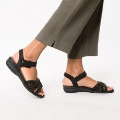 RELIFE Harponie Klassische Sandaletten - Schwarz -CELENA-Shop 22430083 02