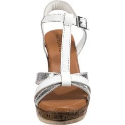 Paul Vesterbro Metallic Leder Wedges High Heel Keilsandaletten 12 Paul Vesterbro Metallic Leder Wedges High Heel Keilsandaletten -CELENA-Shop 22438862 04