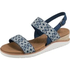 Skechers Beach Kiss Ocean Rush Klassische Sandaletten - Blau