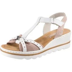 Rieker Keilsandaletten - Rosa