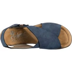 Rieker Plateau-Sandaletten - Blau -CELENA-Shop 23023040 06