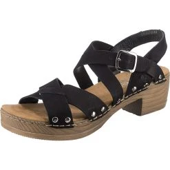 Rieker Klassische Sandaletten - Schwarz