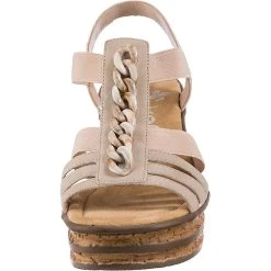 Rieker Plateau-Sandaletten - Beige -CELENA-Shop 23023915 04