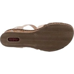 Rieker Plateau-Sandaletten - Beige -CELENA-Shop 23023915 07