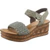 Rieker Plateau-Sandaletten - Mint -CELENA-Shop 23024355 01