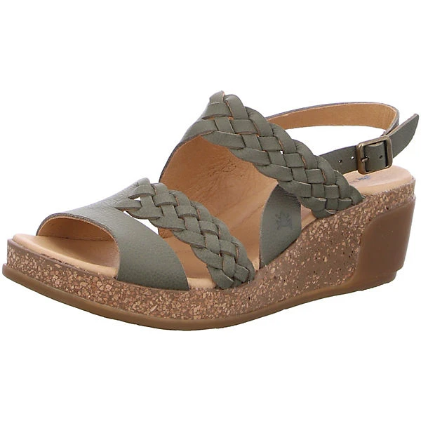 El Naturalista Leaves Keilsandaletten - Khaki 3 El Naturalista Leaves Keilsandaletten - Khaki