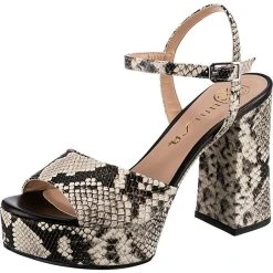 Unisa Valdes_vip Klassische Sandaletten - Grau-kombi