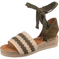 Unisa Bruce_rz Riemchensandaletten - Olive