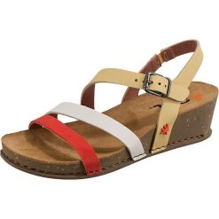 *art I Live Keilsandaletten - Gelb-kombi