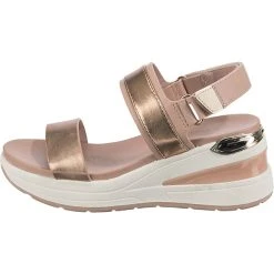 Aldo Jennerena Plateau-Sandaletten - Weiß/gold -CELENA-Shop 23273225 03