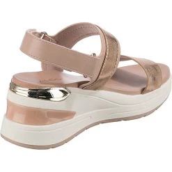 Aldo Jennerena Plateau-Sandaletten - Weiß/gold -CELENA-Shop 23273225 05