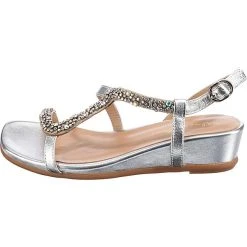 Alma En Pena Keilsandaletten - Silber 11 Alma En Pena Keilsandaletten - Silber -CELENA-Shop 23315026 03