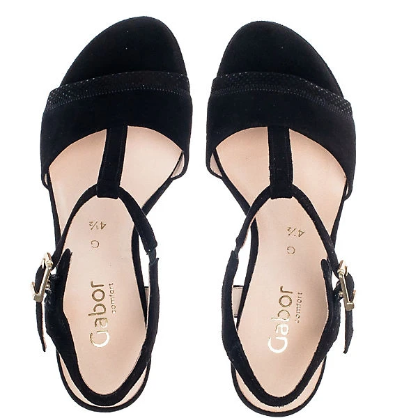 Gabor Sandalen Riemchensandaletten - Schwarz 8 Gabor Sandalen Riemchensandaletten - Schwarz – Bild 6