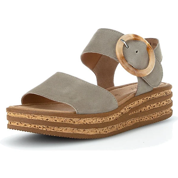 Gabor Sandalen Riemchensandaletten - Dunkelgrün 3 Gabor Sandalen Riemchensandaletten - Dunkelgrün