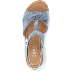 Gabor Sandalen Riemchensandaletten - Blau 12 Gabor Sandalen Riemchensandaletten - Blau -CELENA-Shop 23334675 05