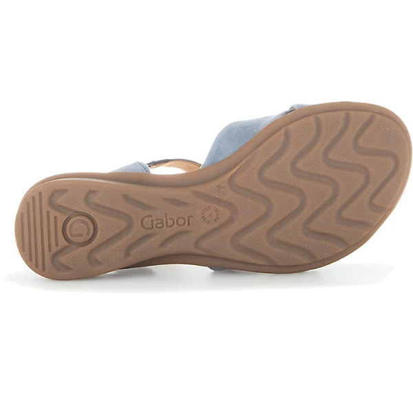 Gabor Sandalen Riemchensandaletten - Blau 8 Gabor Sandalen Riemchensandaletten - Blau – Bild 6