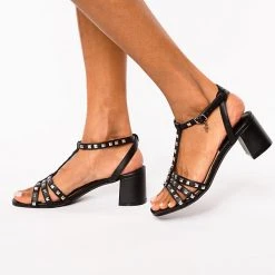 MEXX Juicy Klassische Sandaletten - Schwarz -CELENA-Shop 23610031 02