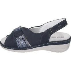 Suave Sandalen Klassische Sandaletten - Blau 9 Suave Sandalen Klassische Sandaletten - Blau -CELENA-Shop 23730008 02