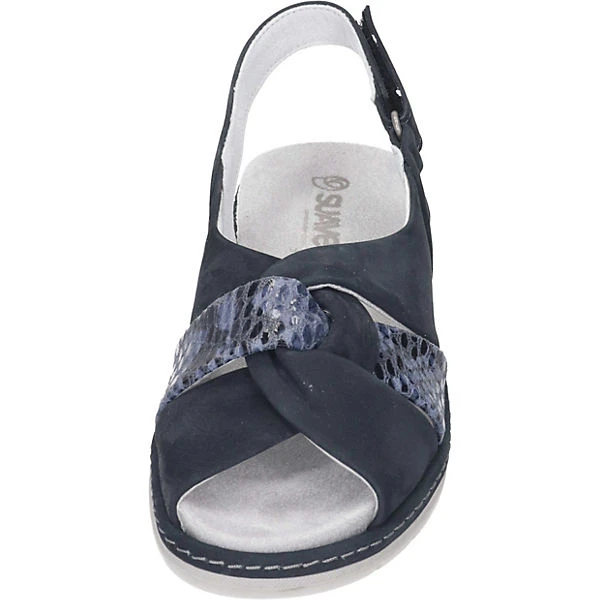 Suave Sandalen Klassische Sandaletten - Blau 5 Suave Sandalen Klassische Sandaletten - Blau – Bild 3