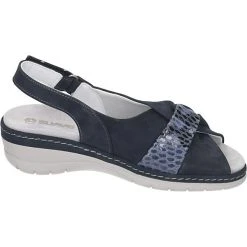 Suave Sandalen Klassische Sandaletten - Blau 11 Suave Sandalen Klassische Sandaletten - Blau -CELENA-Shop 23730008 04