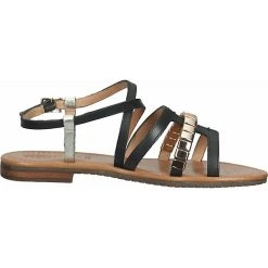 Geox Sandalen Riemchensandaletten - Schwarz/gold -CELENA-Shop 24042559 04