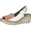 Fly London Sandalen Plateau-Sandaletten - Pink/weiß -CELENA-Shop 24075647 01