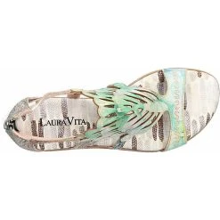 Laura Vita Sandalen Schaftsandaletten - Grün/blau -CELENA-Shop 24300626 03
