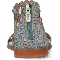 Laura Vita Sandalen Schaftsandaletten - Grün/blau -CELENA-Shop 24300626 06