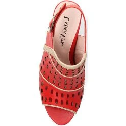 Laura Vita Sandalen Schaftsandaletten - Rot -CELENA-Shop 24300655 03