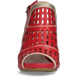 Laura Vita Sandalen Schaftsandaletten - Rot -CELENA-Shop 24300655 05