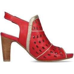 Laura Vita Sandalen Schaftsandaletten - Rot -CELENA-Shop 24300655 07