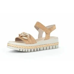 Gabor Plateau Sandalen - Beige