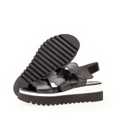 Gabor Plateau Sandale Plateau-Sandaletten - Schwarz -CELENA-Shop 24529385 03