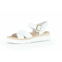 Gabor Plateau Sandalen - Weiß