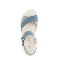 Gabor Plateau Sandale Plateau-Sandaletten - Blau -CELENA-Shop 24934763 02