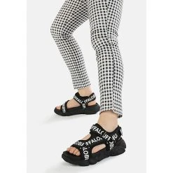 Buffalo Plateausandale CLD TEC Plateau-Sandaletten - Schwarz -CELENA-Shop 25070806 07