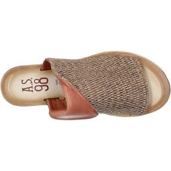 A.S.98 Pantolette Keilsandaletten - Cognac -CELENA-Shop 25154511 05