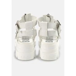 Buffalo Plateausandale GLD ZIP Plateau-Sandaletten - Weiß -CELENA-Shop 25880471 05