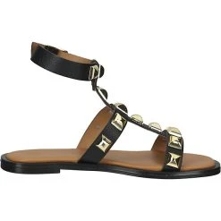 Venturini Milano Sandalen Riemchensandaletten - Schwarz/gold -CELENA-Shop 26088660 04