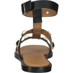 Venturini Milano Sandalen Riemchensandaletten - Schwarz/gold -CELENA-Shop 26088660 05