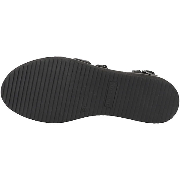 Tamaris 1-28277-28 Keilsandale Damen Keilsandaletten - Schwarz 7 Tamaris 1-28277-28 Keilsandale Damen Keilsandaletten - Schwarz – Bild 5